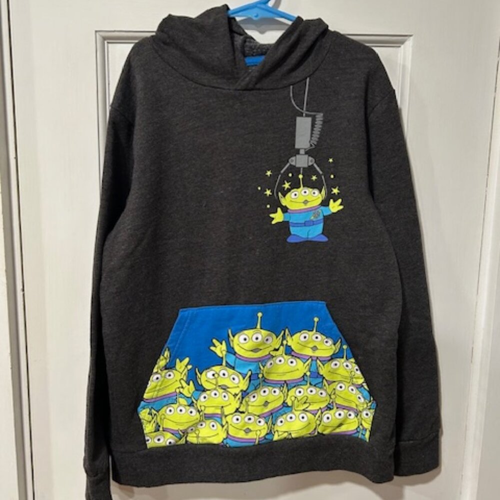 TOY STORY Green Aliens hoodie - YOUTH size Medium